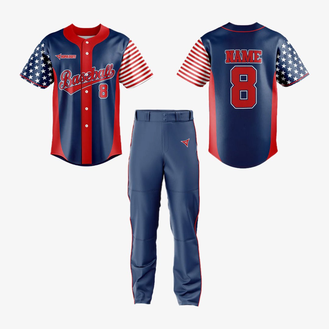 Baseball Full Button Jersey